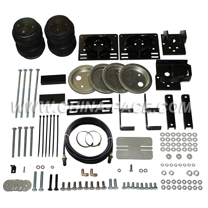 Heavy Duty 2011-2016 Ford F-250/350, 2011-2014 Ford F-450 4WD Truck Air Suspension Kit , Rear Air Suspension Kit, Air Spring Pasts, Air Bag Parts, Schrader Inflation Valve, Air Suspension Fittings, Air Fittings, Air Suspension Solenoid Manifold Valve, Air Suspension Controller, 12 V Air Compressor For Air Suspension, Air Ride Gauge For Air Suspension, Air Tank For Air Suspension
